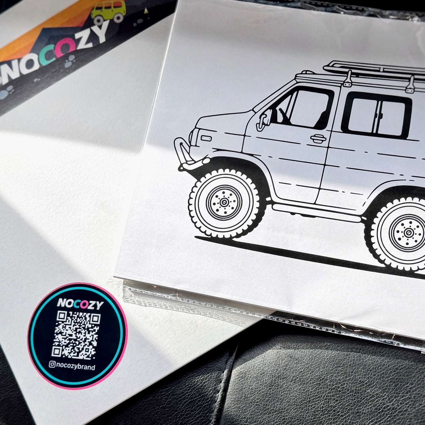 4x4 Adventure Coloring Pack