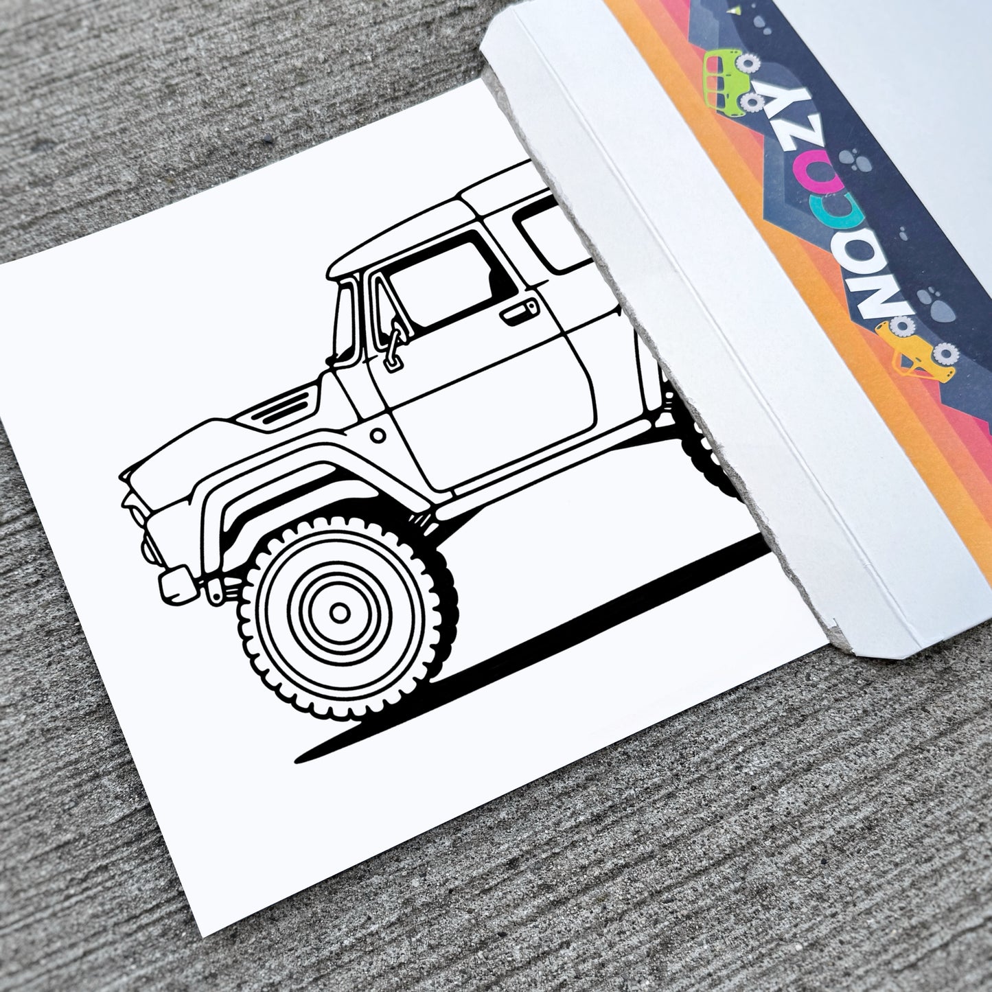 4x4 Adventure Coloring Pack